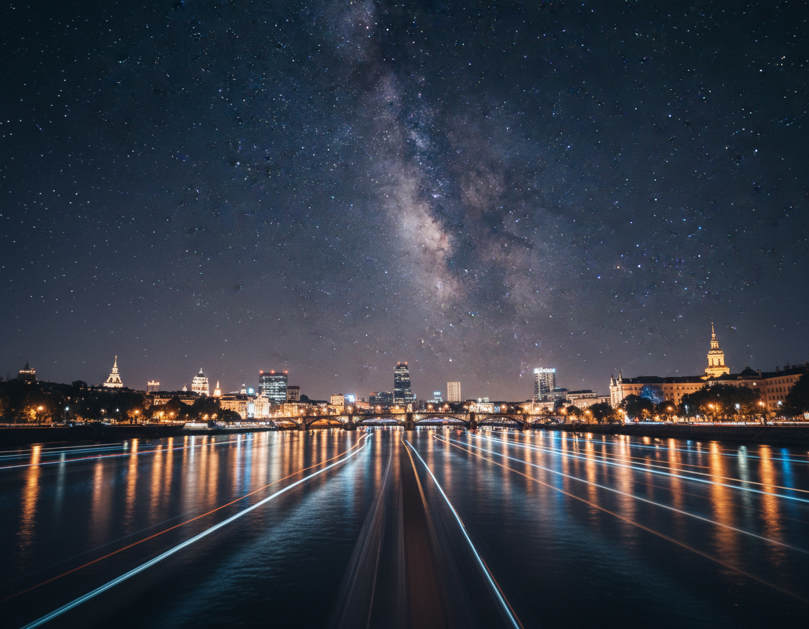 long exposure night photography